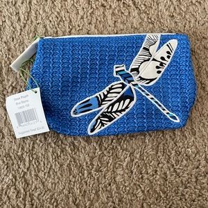 Vera Bradley straw pouch